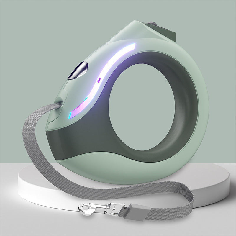 Automatic LED Retractable Leash Rope