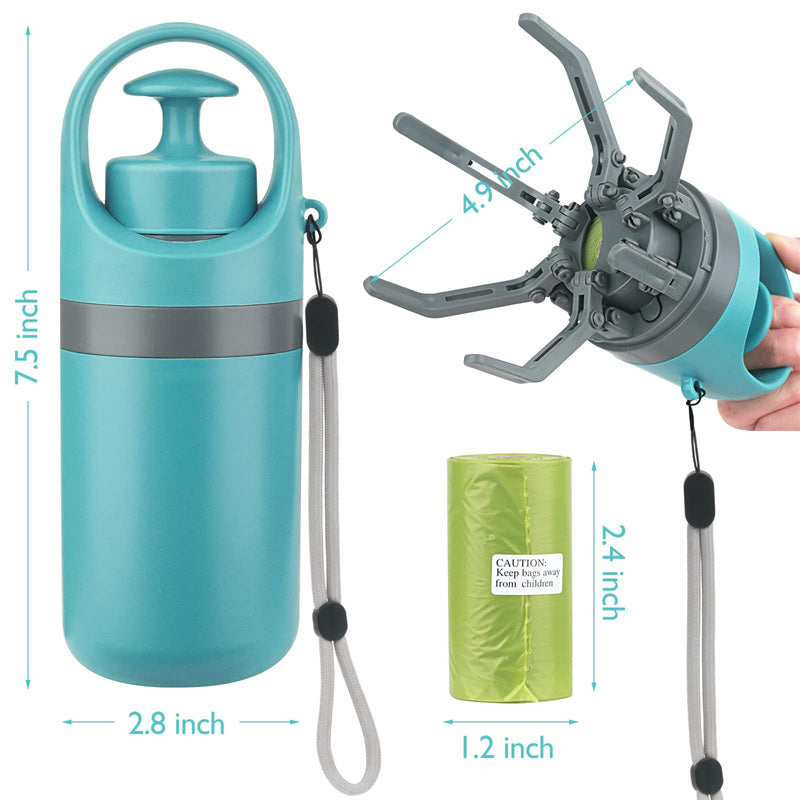 Pooper Scooper With Built-in Bag Dispenser