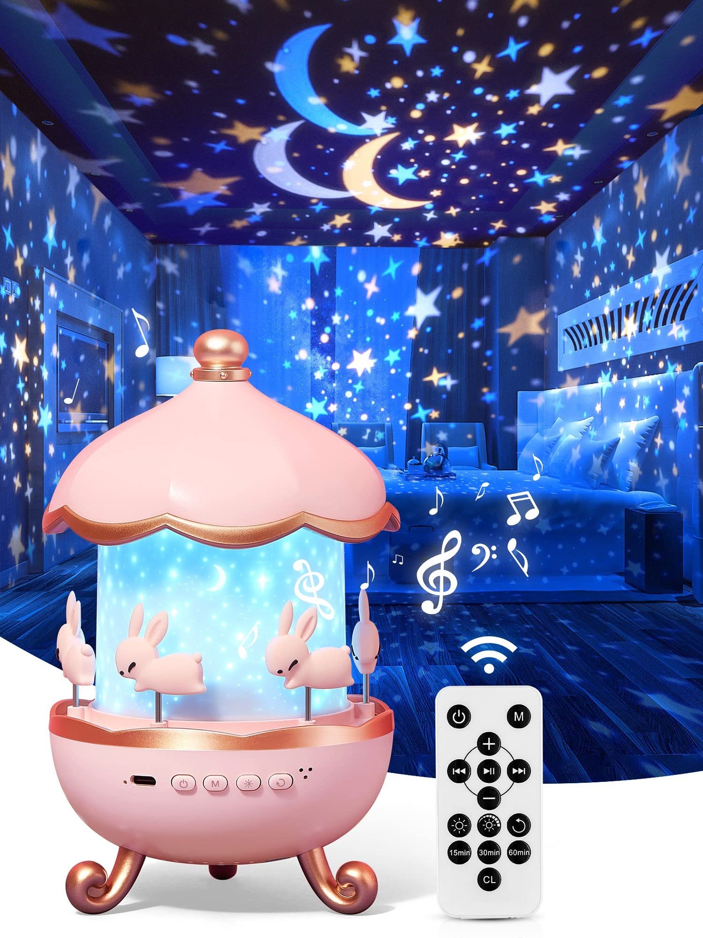Children's Night Light Projector