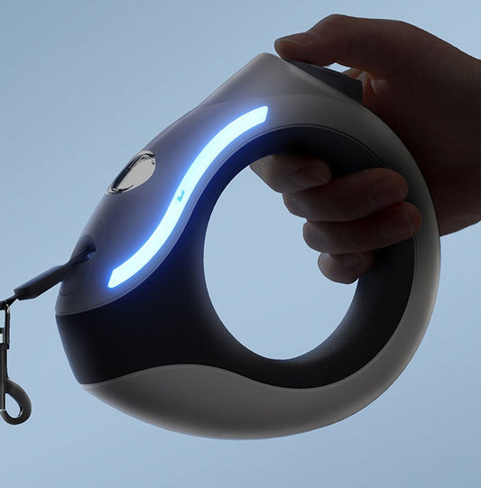 Automatic LED Retractable Leash Rope