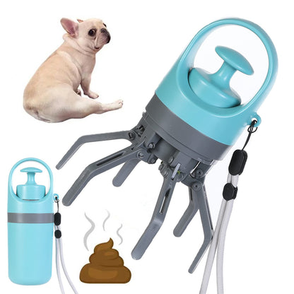 Pooper Scooper With Built-in Bag Dispenser