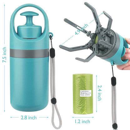 Pooper Scooper With Built-in Bag Dispenser